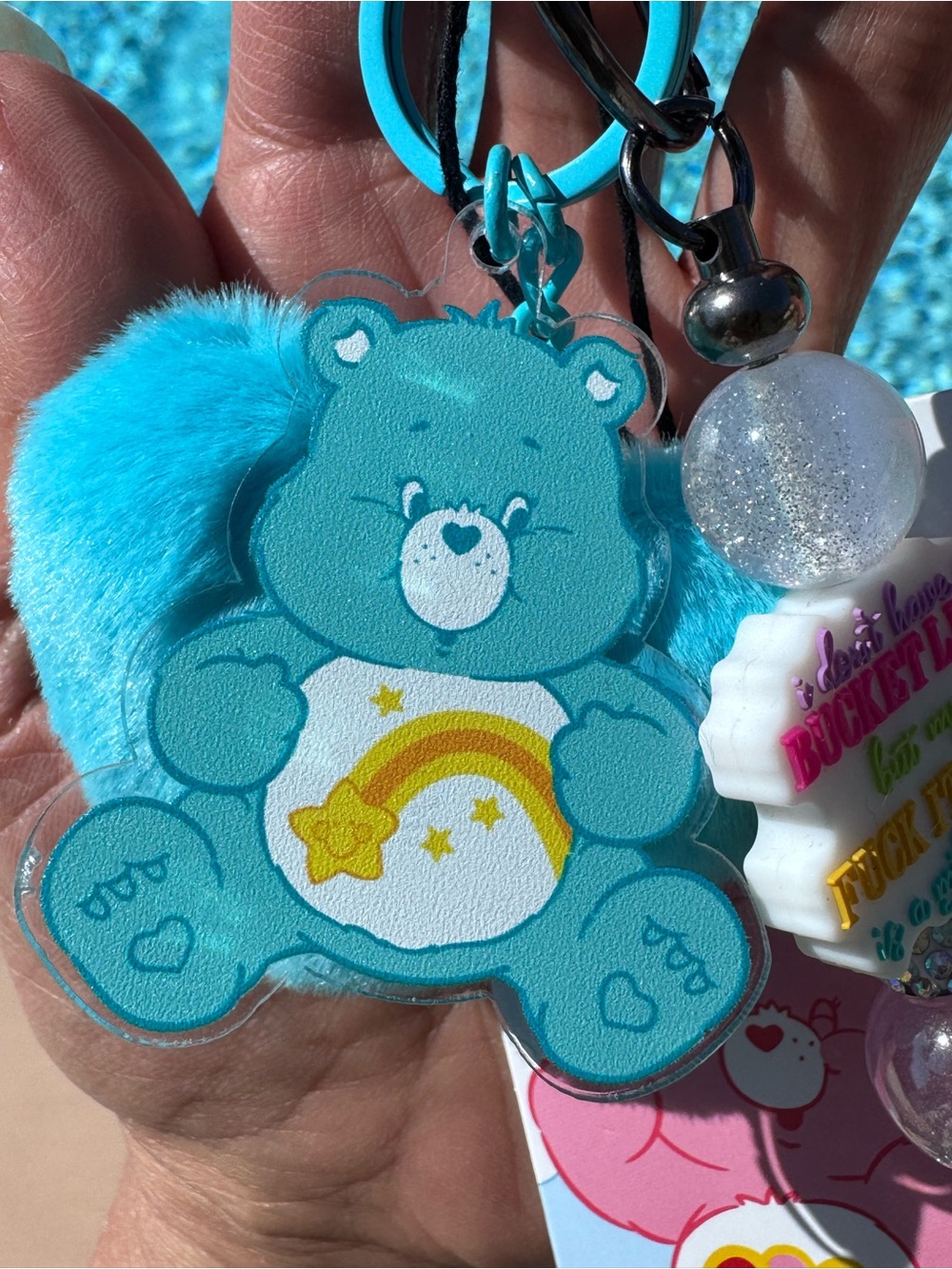 Bucket list funny bag charm and pen - Picture 5 of 10